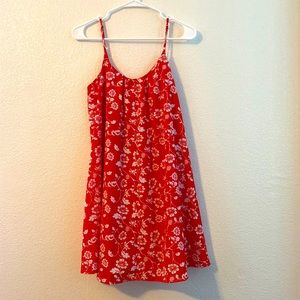 NWT, Cute 🥰 Orangy-red Forever 21 dress